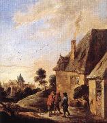 TENIERS, David the Younger Village Scene  ar oil painting picture wholesale